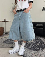 Mark Ethnic Bermuda Denim Pants