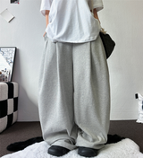 10000SOLD BACK-FRONT WIDE BALLOON PANTS🖤2COLOR 🩶S-XL