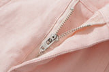 Pink Cargo Short Pants