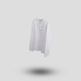 Pis Henley Neck Top (3color)