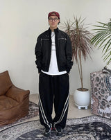Harvey Knit Mix MA-1 Jacket