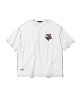 DEMON CAT T-SHIRT - [WHITE]