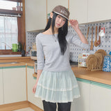logo two tone cap brown & oatmeal