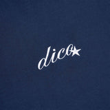 Dico スタープリントTシャツ ネイビー
