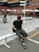 ストックセミクロップ ショートスリーブTシャツ4C