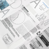 oab clear pack / scrap sticker set