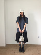 ミニスパングルニットバッグ (2color)