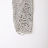 Loose drop label knit Mint