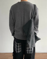 ケルトレイヤードクロップニット