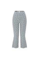 smile capri pants grey