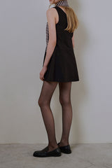 Wool mini dress