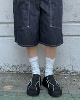 Base platform loafers