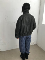 [MD Pick] Grunge Leather Mustang Jacket (2color)