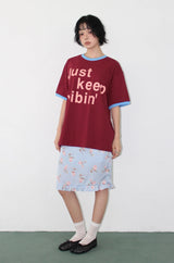 ジャスト リンガー オーバー Tシャツ