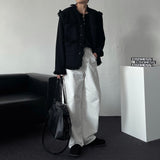 TR2511コットンカーブドワイドパンツ (3 colors)