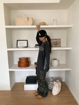 CAMOFLAGE POCKET PANTS
