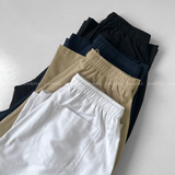 Prix Linen Chin-Topped Banding Wide Pants