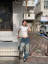SECTION RIVET BALLOON JEANS (2C)