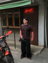No.1661 TT ストライプレイヤードT (4color)
