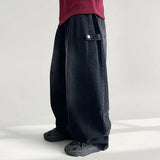 Baby Waistband Side Snap Denim Wide Pants (5 colors)