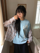 [unisex] キライ プリンティング ルーズフィット ショート スリーブ ティー