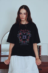 26SS★21 Rose Short Sleeve Tee