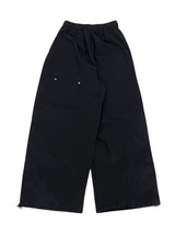 [unisex] ピンタックリベットナイロンパンツ (2color)