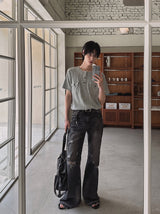 Cooper Two Pocket Half Henley Neck Tee