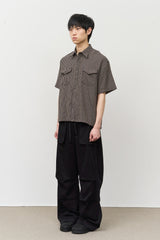 Red Fatigue Pocket Pants