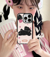 FLUFFY RABBIT MAGSAFE PHONE CASE