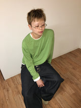 Basic Layered Long Sleeve T-Shirt(4c)
