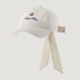 Rose Ribbon Baseball Cap