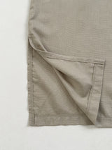 Linen Henkel Belted Bustier