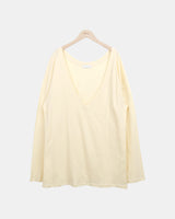 ヒューマディープVネック長袖Tシャツ