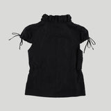 ボリュームポケットハイネックシャツ