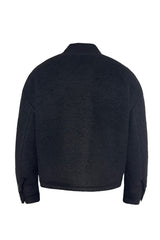 Curly Wool Buckle Jacket