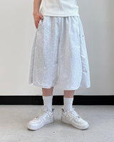 Easy Side Snap Bermuda Sweat Pants