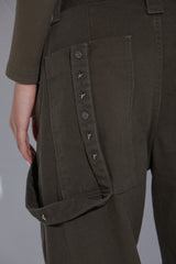 EYELET CARGO PANTS
