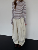 balloon wide cargo pants 