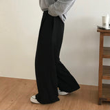 [MADE] Square wide rubber waist long pants