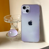 ラベンダーミュージックキャットフォーンケーススマホグリップセット