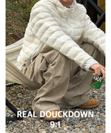 [REAL DUCKDOWN] ダックダウンポケットライトパディング(4color)