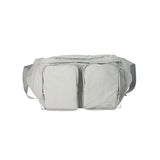 DOUBLE POCKET HIP SACK / GRAY