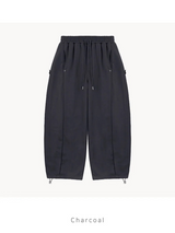 [Unisex]サイドストラップスウェットパンツ(5color)