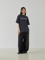 Plain Logo Tee (Navy)