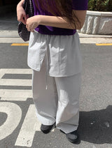 Cardin Cotton Banding Skirt Pants