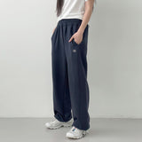 STITCH LOGO STRING JOGGER PANTS [NAVY]