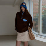 Crochet Bucket Hat_Blue