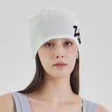 New Wave Varzar Jacquard Beanie White