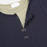 Kenz Buckle Layered Top